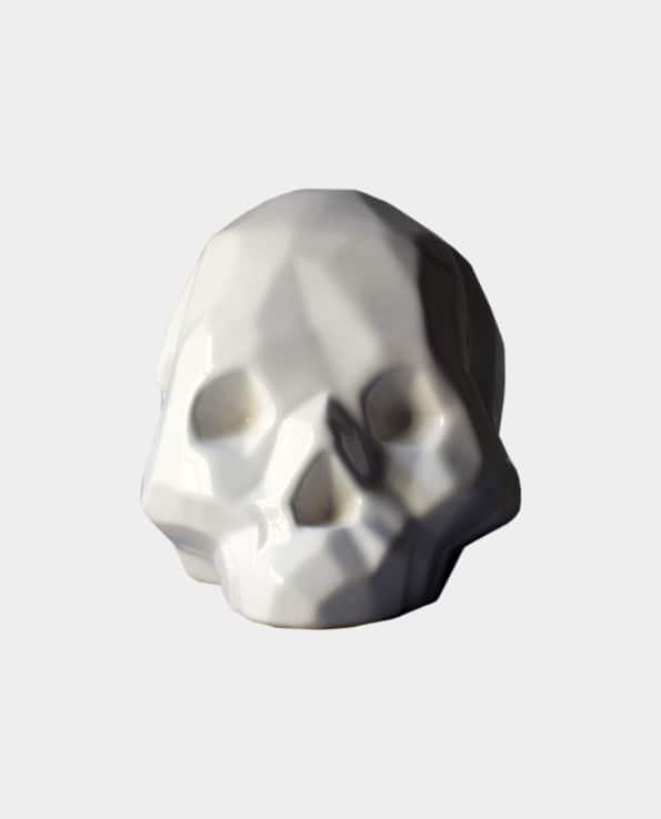 Cráneo de cerámica